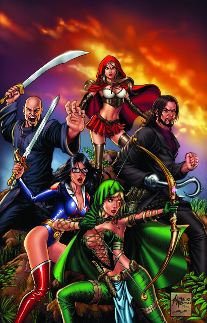 Grimm Fairy Tales: Realm Knights #1 (Reyes Cover)