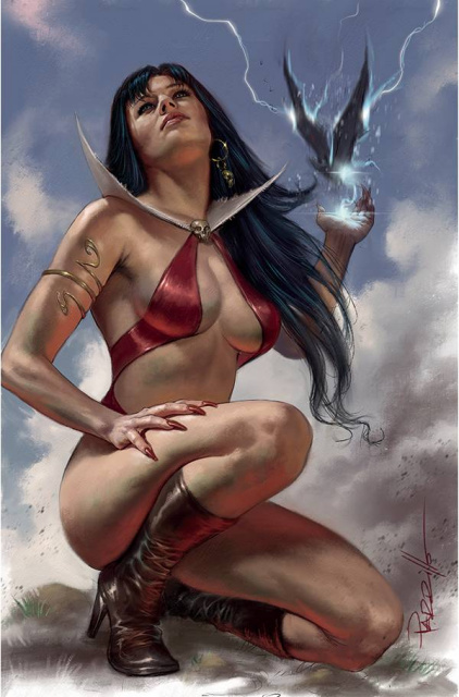 Vengeance of Vampirella #17 (Parrillo Virgin Cover)