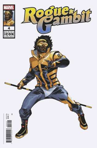 Rogue & Gambit #4 (Javier Garron Marvel Icon Cover)