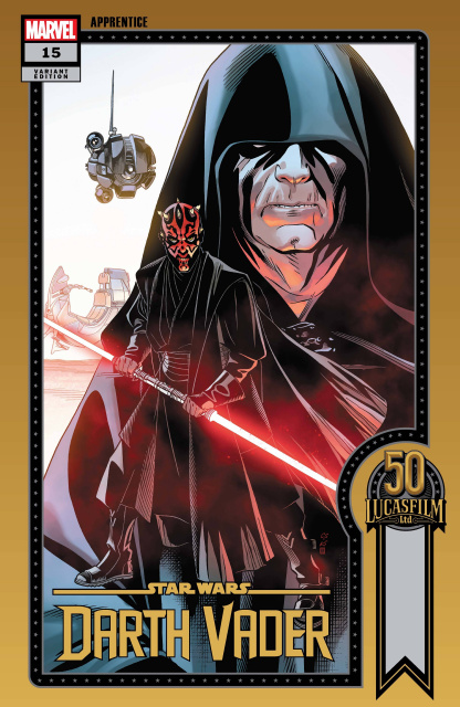 Star Wars: Darth Vader #15 (Sprouse Lucasfilm 50th Anniversary Cover)
