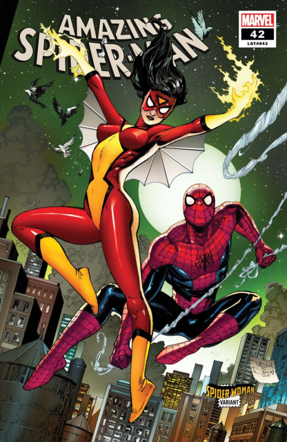 The Amazing Spider-Man #42 (Daniel Spider-Woman Cover)