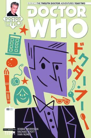 Doctor Who: New Adventures with the Twelfth Doctor, Year Two #2 (Question 6 Cover)