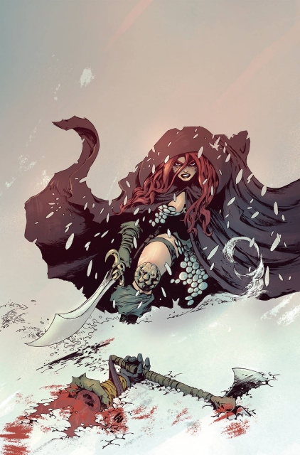 Red Sonja #9 (20 Copy Sozomaika Virgin Cover)