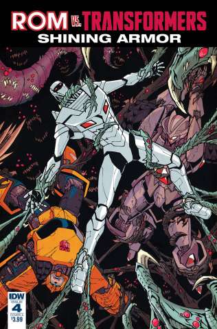 ROM vs. The Transformers: Shining Armor #4 (Milne Cover)