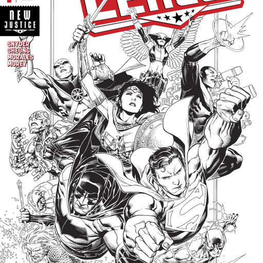 Justice League #1 (Jim Chueng Inks Only Cover)