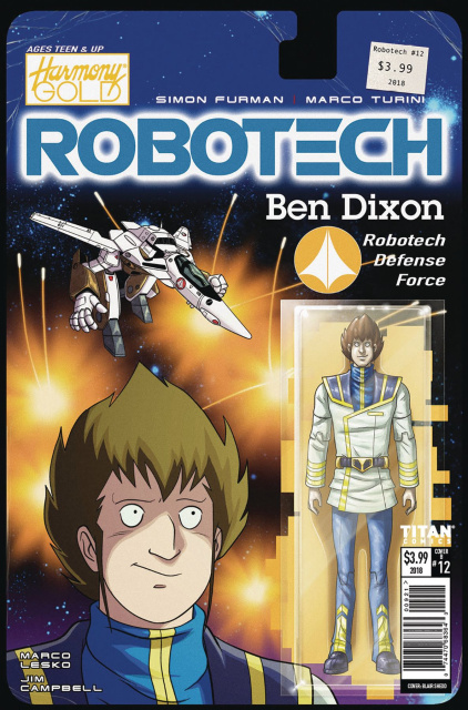 Robotech #12 (Action Figure Cover)