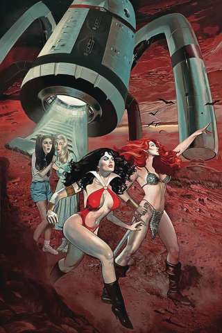 Red Sonja and Vampirella Meet Betty and Veronica #8 (Dalton Virgin Cover)