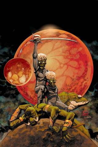 Warlord of Mars Attacks #4 (30 Copy Johnson Virgin Cover)