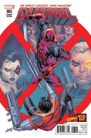 Deadpool #3 (Liefeld Marvel '92 Cover)