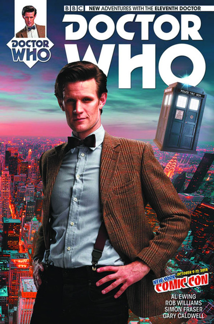 Doctor Who: New Adventures with the Eleventh Doctor #1 (NYCC Cover)