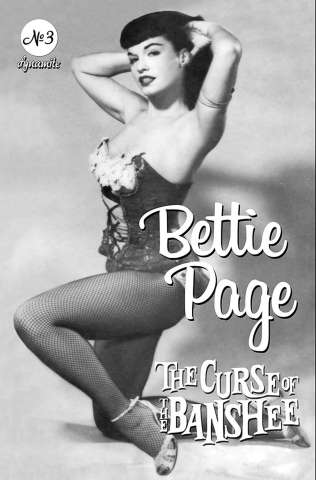 Bettie Page and The Curse of the Banshee #3 (Bettie Page Pin-Up Cover)