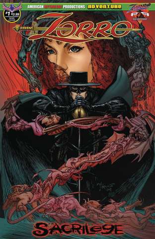 Zorro: Sacrilege #1 (Kaluta Cover)