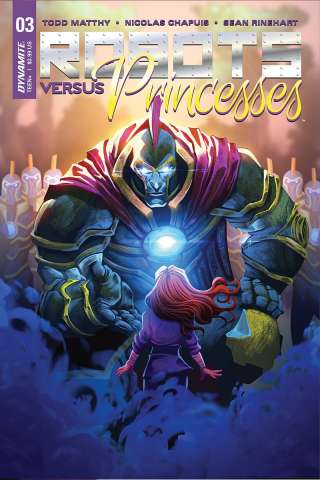 Robots vs. Princesses #3 (Chapuis Cover)