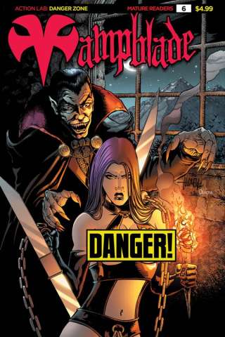 Vampblade #6 ('90s Monster Risque Cover)