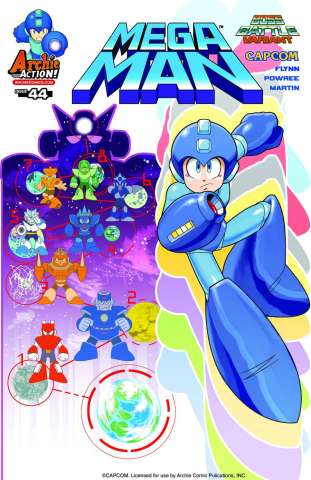 Mega Man #44 (Capcom Cover)