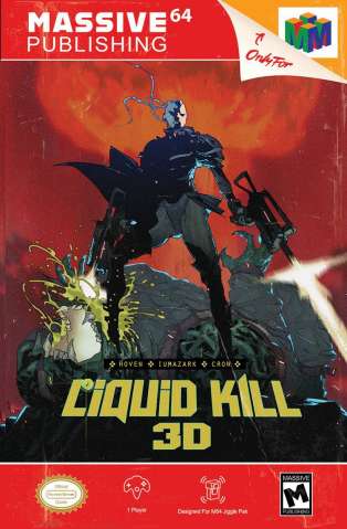 Liquid Kill #1 (Iumazark Game Homage Cover)