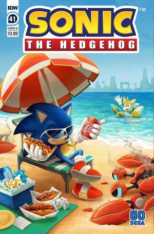 Sonic the Hedgehog #41 (Natalie Haines Cover)