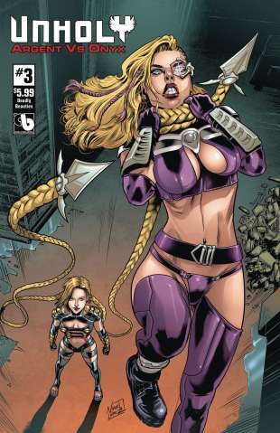 UnHoly: Argent vs. Onyx #3 (Deadly Beauties Cover)