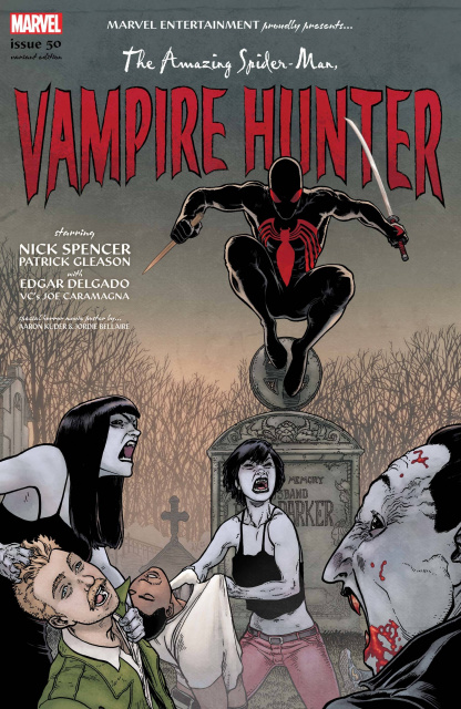 The Amazing Spider-Man #50 (Kuder Spider-Man Vampire Hunter Horror Cover)