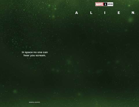 Alien #1 (Wraparound Space Cover)