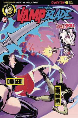 Vampblade, Season Two #7 (Winston Young Risque Cover)