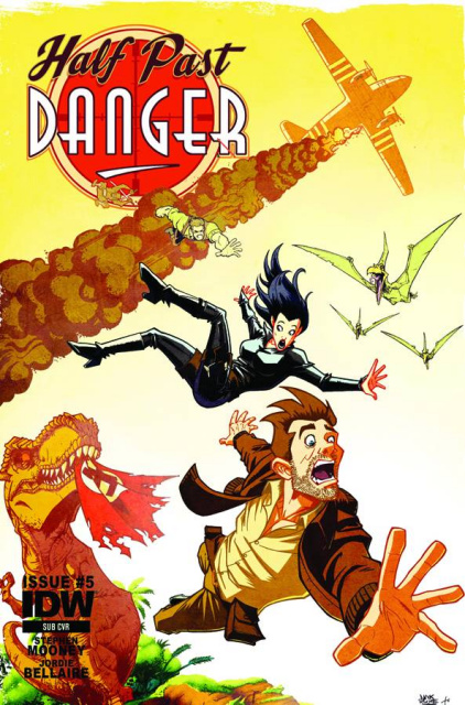 Half Past Danger #5 (Subscription Cover)