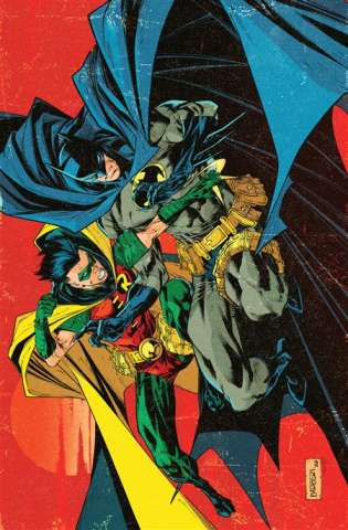 Batman vs. Robin #3 (Carlo Barberi '90s Cover Month Card Stock Cover)