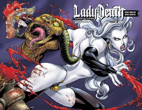 Lady Death: Apocalypse #3 (Wrap Cover)