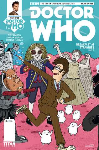 Doctor Who: New Adventures with the Tenth Doctor, Year Three #1 (Ellerby Cover)