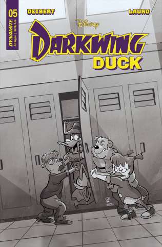 Darkwing Duck #5 (10 Copy Edgar B&W Cover)