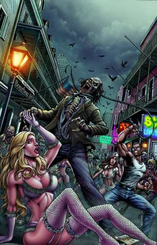 Grimm Fairy Tales: Zombies - Cursed #2 (Reyes Cover)
