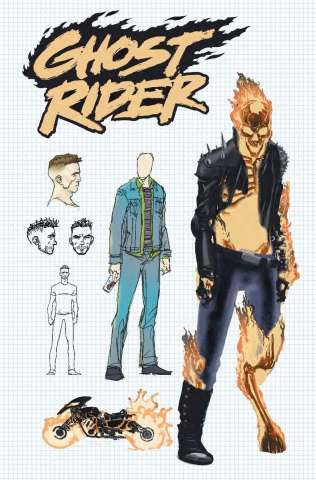 Ghost Rider #1 (Kuder Design Cover)