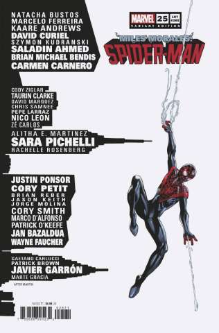 Miles Morales: Spider-Man #25 (Bagley Skyline Cover)