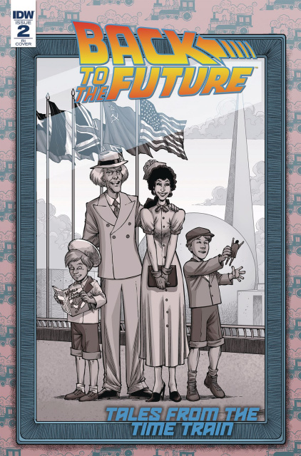 Back to the Future: Tales from the Time Train #2 (10 Copy Cover)