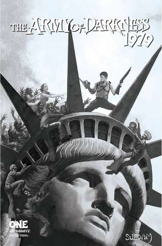 The Army of Darkness: 1979 #1 (10 Copy Suydam B&W Cover)
