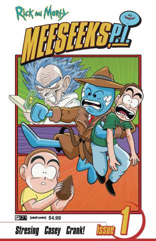 Rick and Morty: Meeseeks, P.I. #1 (Ellerby Manga Cover)