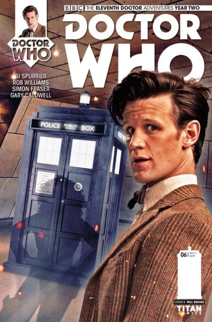 Doctor Who: New Adventures with the Eleventh Doctor, Year Two #6 (Brooks Subscription Photo Cover)