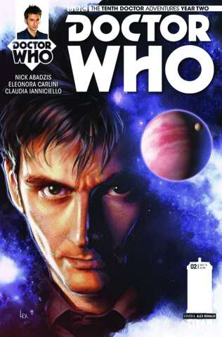 Doctor Who: New Adventures with the Tenth Doctor, Year Two #2 (Ronald Cover)