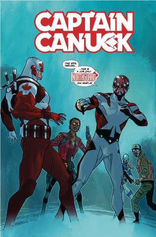 Captain Canuck #10 (Andrasofszky Cover)