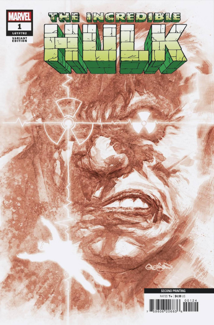 The Incredible Hulk #1 (25 Copy Patrick Gleason 2nd Printing)