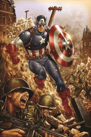 All-New All-Different Avengers #4 (Captain America 75th Anniversary Cover)