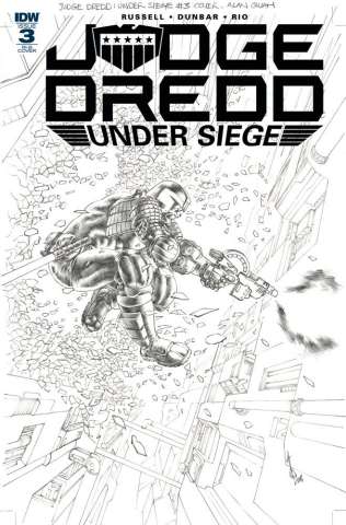 Judge Dredd: Under Siege #3 (15 Copy Quah Cover)