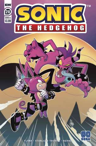 Sonic the Hedgehog #28 (Bulmer Cover)
