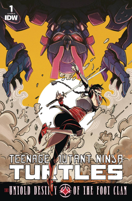 Teenage Mutant Ninja Turtles: The Untold Destiny of the Foot Clan #1 (10 Copy Santtos Cover)