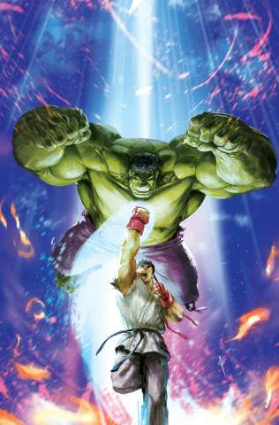 Generations: Banner Hulk & Totally Awesome Hulk #1 (Marvel vs. Capcom Cover)
