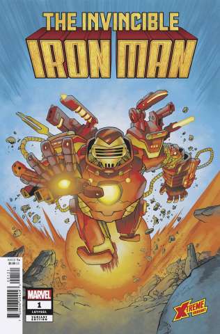 The Invincible Iron Man #1 (Shalvey X-Treme Marvel Cover)
