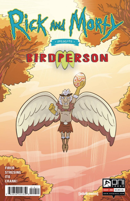 Rick and Morty Presents Birdperson #1 (Stressing Cover)