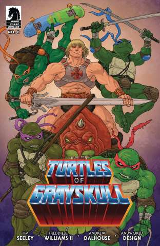 Masters of the Universe / Teenage Mutant Ninja Turtles: Turtles of Grayskull #3 (Villalobos Cover)