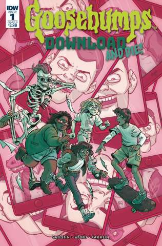 Goosebumps: Download and Die! #1 (Franquiz Cover)