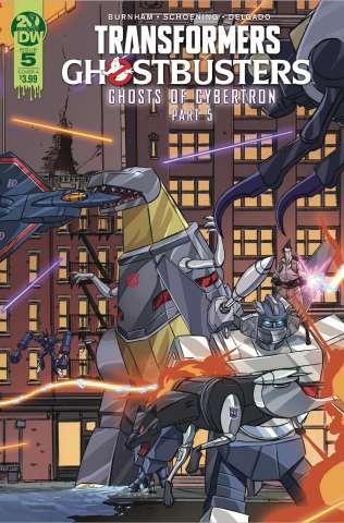 The Transformers / Ghostbusters #5 (Schoening Cover)